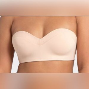Lively Nude No-Wire Strapless Bra, 34C, NWT